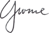 Yvonne Evers' Signature Yvonne Evers' Signature